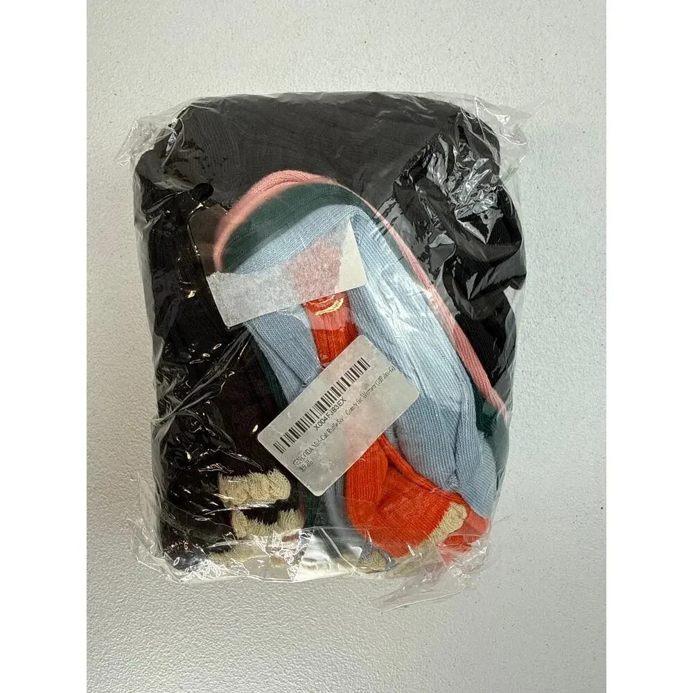 Mid-Calf Ruffle Socks - 70% Cotton, Cute & Comfy for Women (10Pairs)